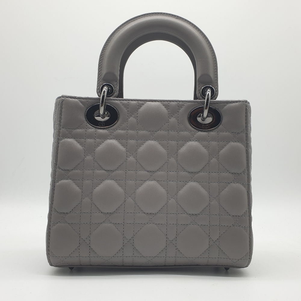 Dior Lady Dior matte leather - Picture 4 of 9